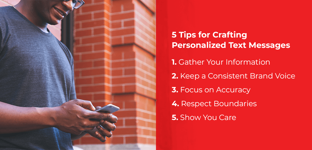 5 Tips for Crafting Personalized Text Messages