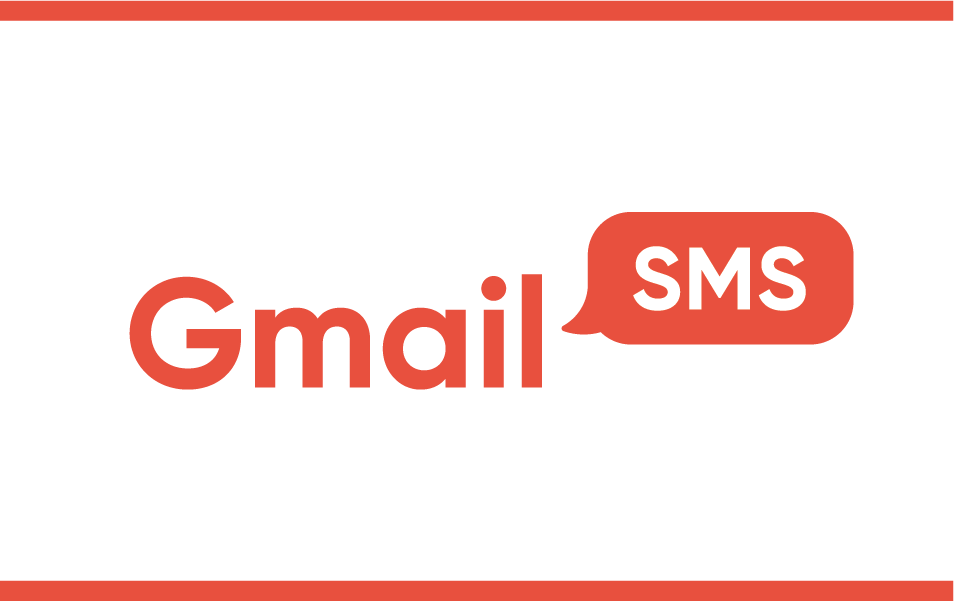 Gmail logo with border