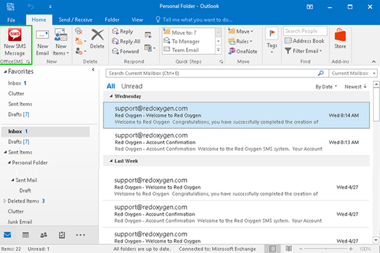 microsoft outlook business email