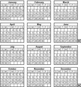 Calendar