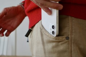 cell phone in pocket