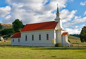 Church with Red roof