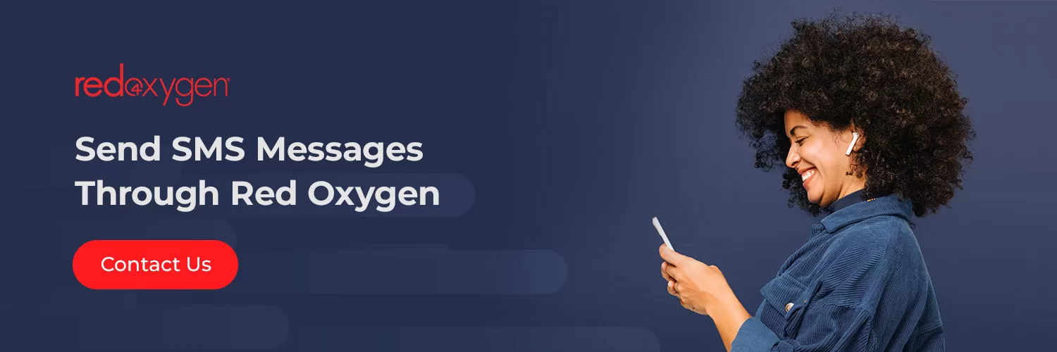 Send SMS Messages Through Red Oxygen