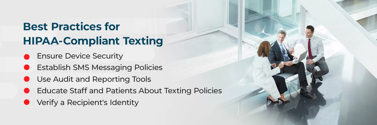 Best Practices for HIPAA-Compliant Texting
