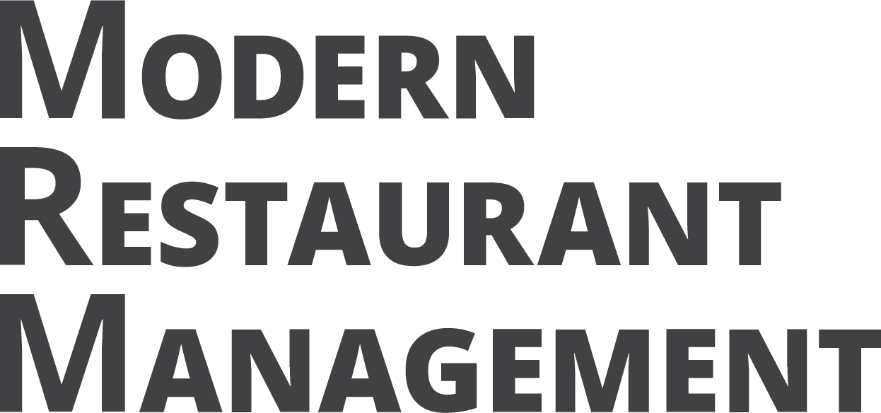 Modern Restaurant Management Logo