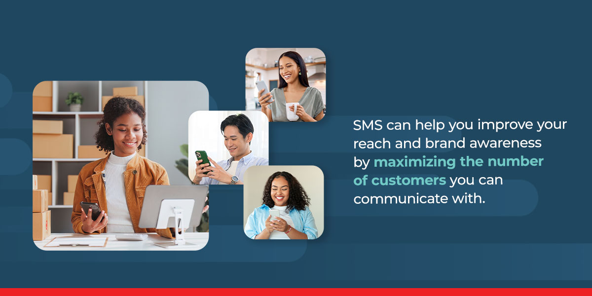 sms can help improve brand awareness